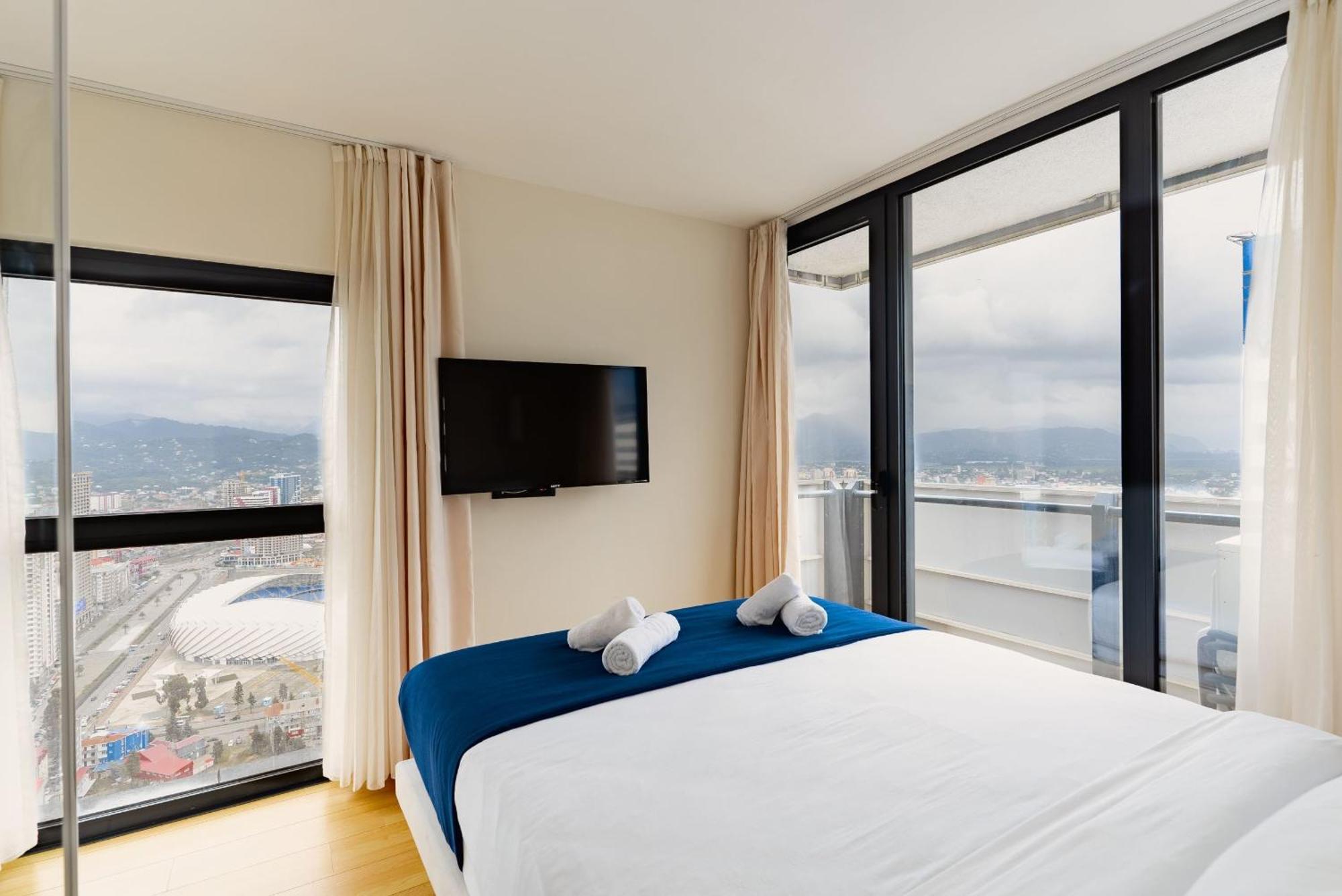 Orbi Twin Towers Aparthotel With Sea View Batumi Eksteriør bilde